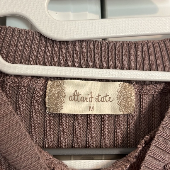 NWT Altar’d State Kristie Mock Neck Bodysuit - Size M - Picture 3 of 7